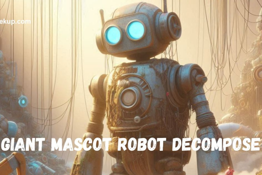 The Lifecycle of Innovation: Exploring How Giant Mascot Robots Decompose